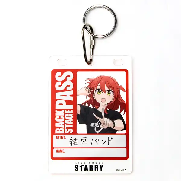 喜多郁代 バックステージパス風アクリルキーホルダー