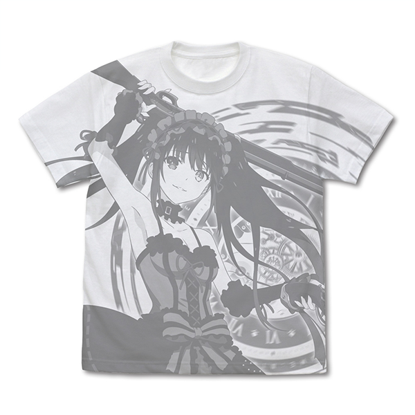 時崎狂三 オールプリントTシャツ