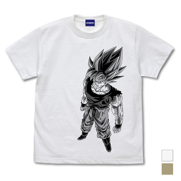 超サイヤ人 孫悟空 Tシャツ/WHITE