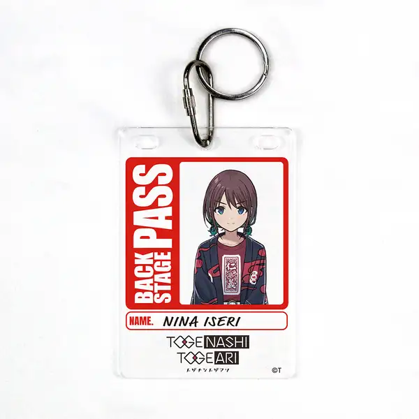 井芹仁菜 バックステージパス風 アクリルキーホルダー