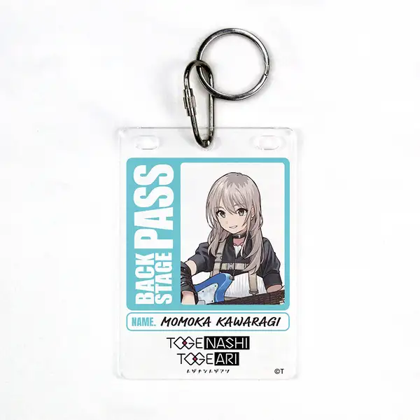 河原木桃香 バックステージパス風 アクリルキーホルダー