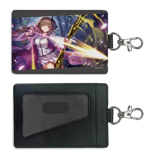 桐生美也 星林遣らずの雨 パスケース(ナスカン付き)