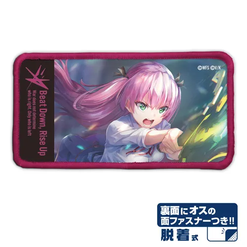 逢川めぐみ Ikki Burst Strike 脱着式フルカラーワッペン