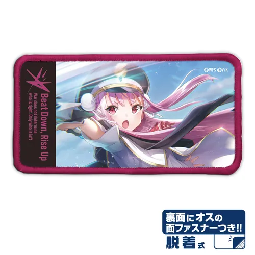 國見タマ 気合一閃エンジェルセイラー 脱着式フルカラーワッペン