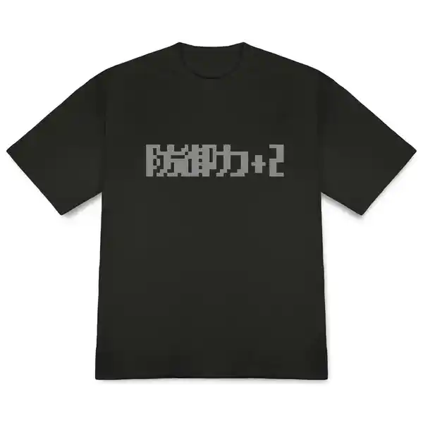 防御力+2 マグナムウェイトTシャツ/BLACK