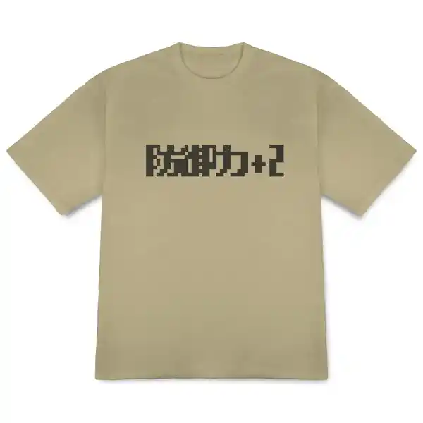 防御力+2 マグナムウェイトTシャツ/ACID KHAKI
