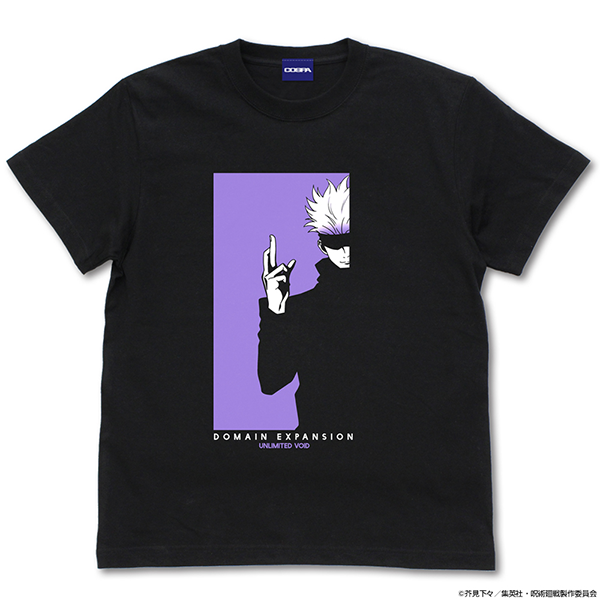 五条 悟 Tシャツ/BLACK