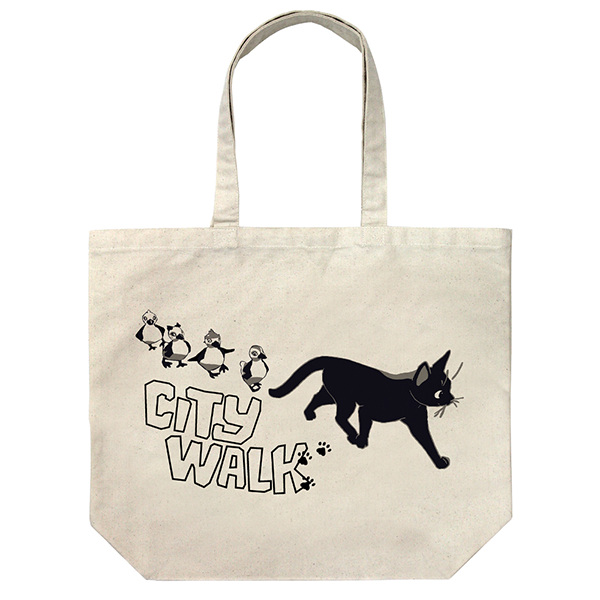 Little Kitty,Big City ラージトート