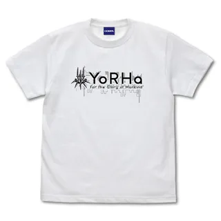 ヨルハ部隊 Tシャツ／WHITE