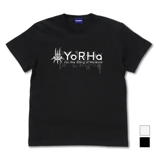 ヨルハ部隊 Tシャツ／BLACK