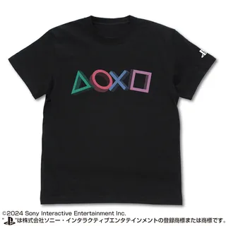 Tシャツ for PlayStation 3D Shapes Logo Ver.