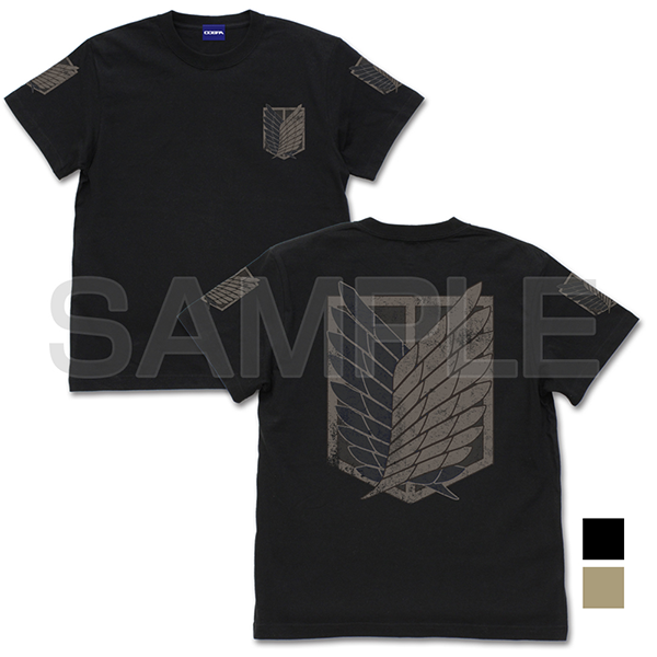 調査兵団 TシャツVer2.0/BLACK