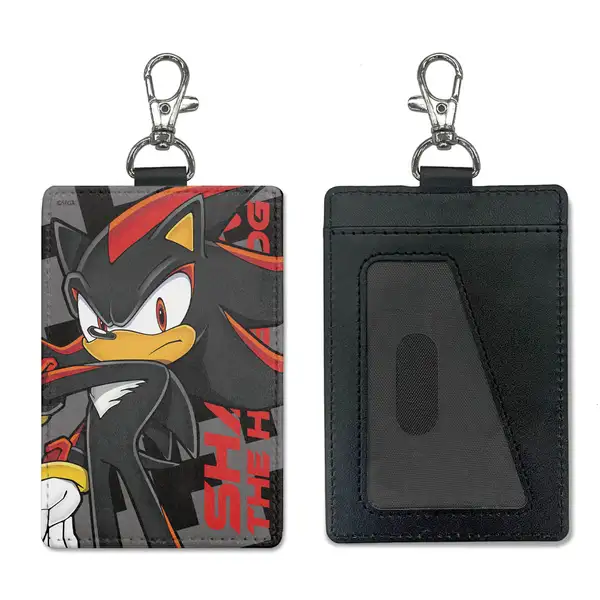 シャドウ・ザ・ヘッジホッグ パスケース(ナスカン付き)