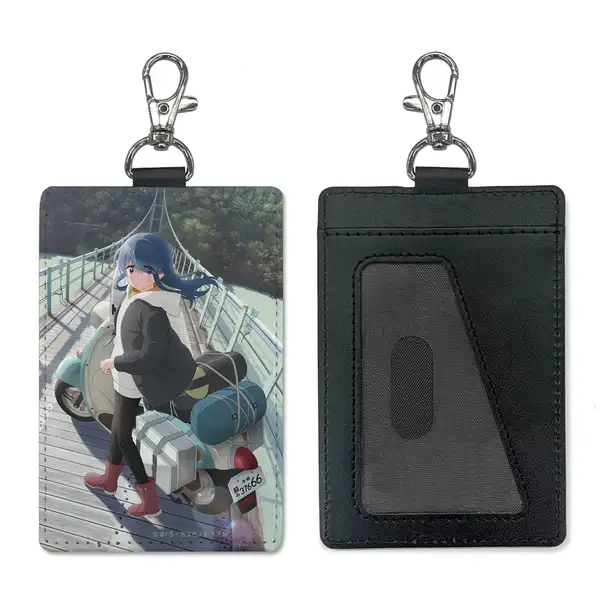 志摩リンとバイク パスケース(ナスカン付き)