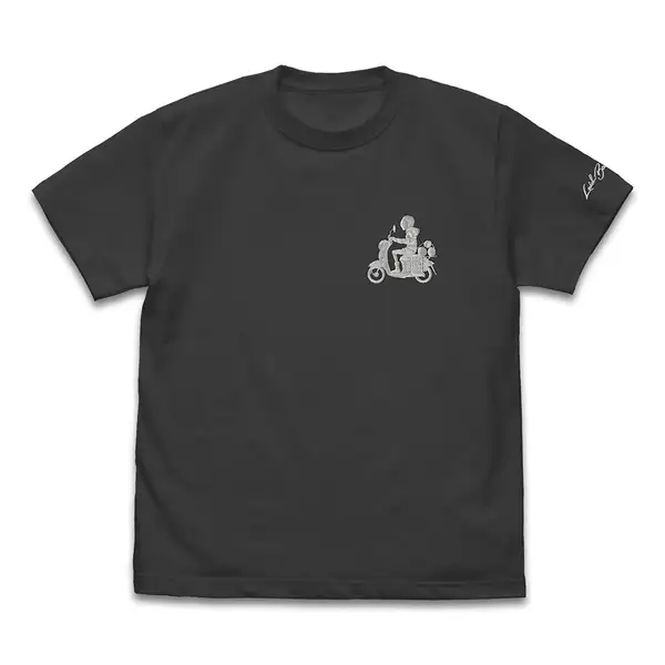 バイク志摩リン ワンポイント刺繍Tシャツ/SUMI