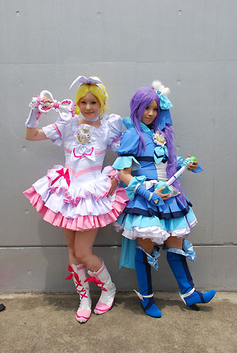 スイートプリキュア♪｜キュアリズム／キュアビート｜蜂-ヨネコ／芽衣｜コスプレイヤーズ フォーラム｜Wonder Festival 2011  Summer｜COSPATIO