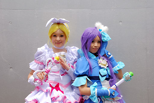 スイートプリキュア♪｜キュアリズム／キュアビート｜蜂-ヨネコ／芽衣｜コスプレイヤーズ フォーラム｜Wonder Festival 2011  Summer｜COSPATIO