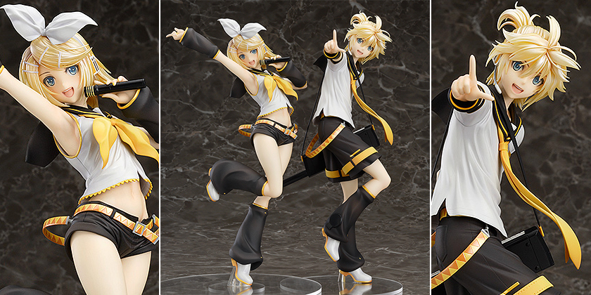 予約開始]『鏡音リン＆鏡音レン』Tony × キャラクター・ボーカル・シリーズ1/7スケールフィギュア第三弾「鏡音リン」第四弾「鏡音レン」がTony アレンジで登場！｜キャラクターグッズ販売のジーストア・ドット・コム