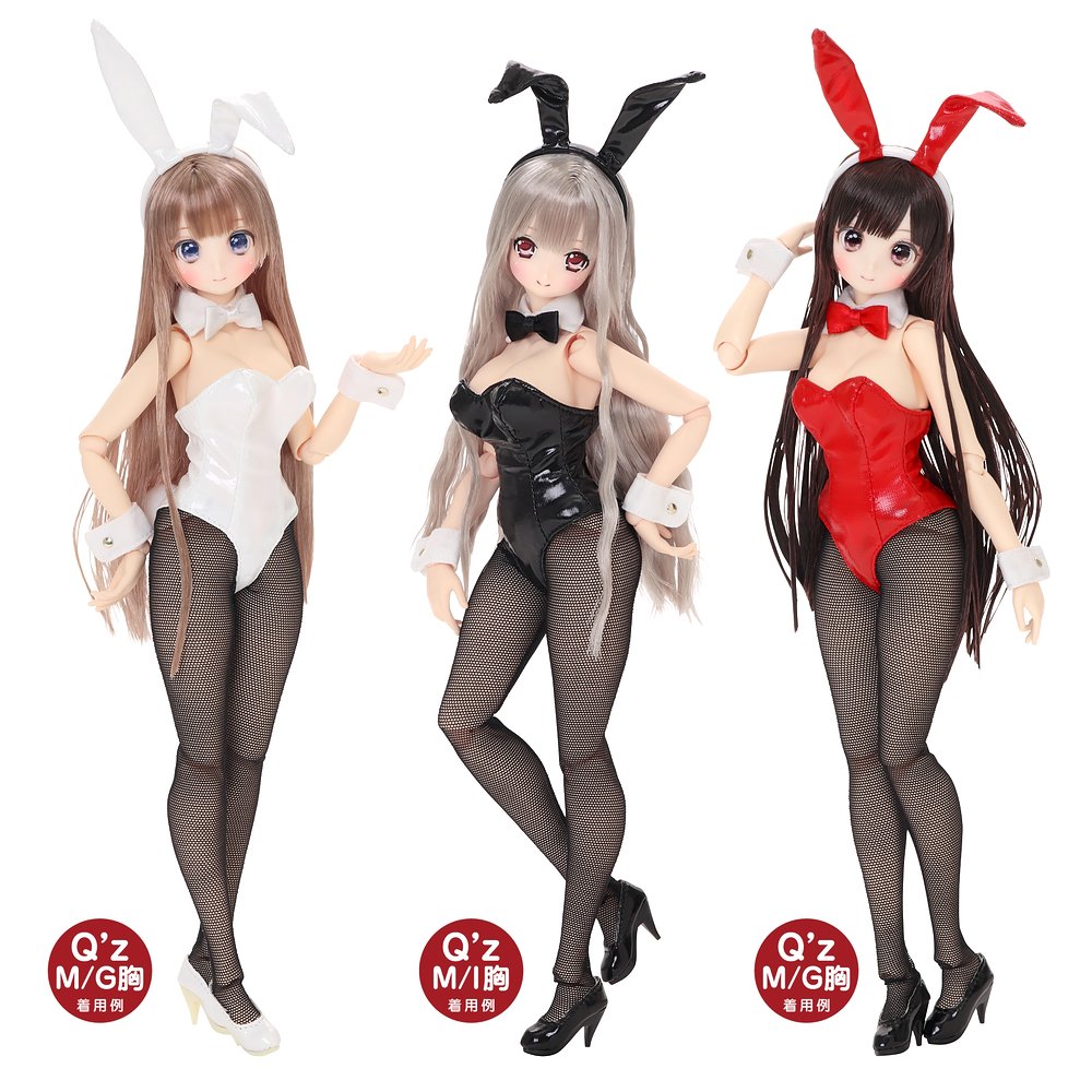 [予約開始]『AZONE』1/6サイズドール用ミニコスチュームから「エナメルバニーガールset」「エナメルハイヒール」が登場！[アゾン]