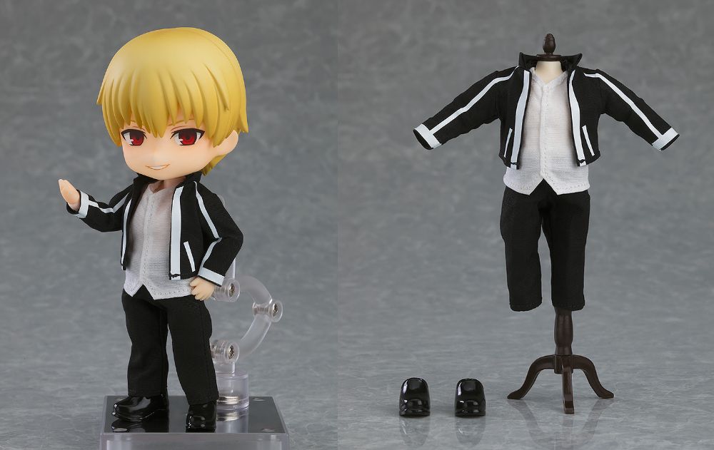 [予約開始]『劇場版「Fate/stay night [Heaven’s Feel]」』「ギルガメッシュ 私服衣装」のねんどろいどどーる、おようふくセットが登場！[グッドスマイルカンパニー]