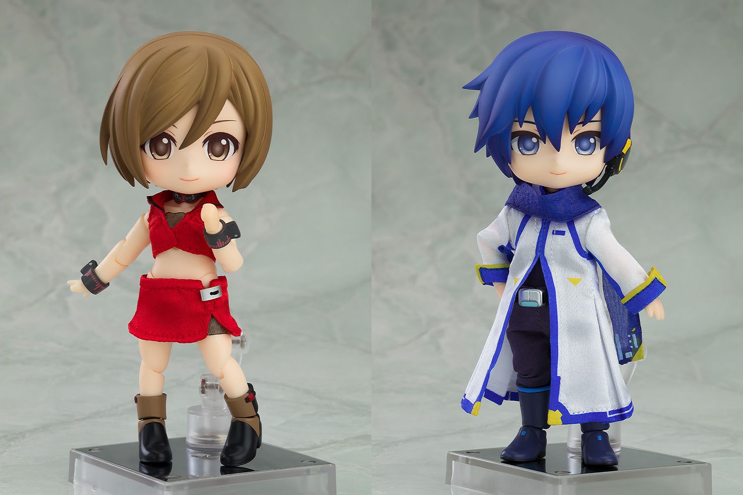 [予約開始]『MEIKO』『KAITO』「MEIKO V3」「KAITO V3」衣装のねんどろいどどーるが登場！[グッドスマイルカンパニー]