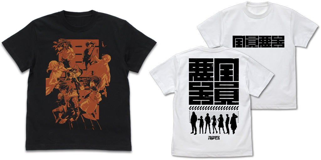 [予約開始]『アクダマドライブ』アクダマドライブのビジュアルがデザインされたTシャツ、印象的なロゴと7人のアクダマがデザインされたTシャツが登場！[コスパ]