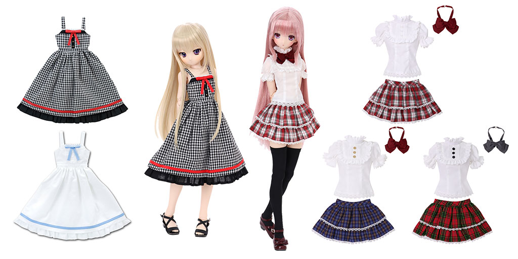 [予約開始]『AZONE』45～50cmドール用ミニコスチュームから、ひなたぼっこワンピース、ガーリィフリルスカートセットが登場！[アゾン]