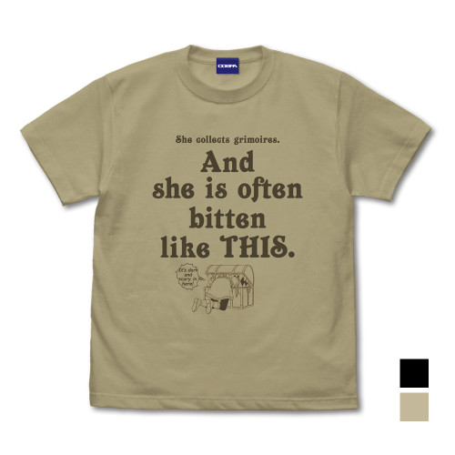 ミミックに食べられるフリーレン Tシャツ SAND KHAKI