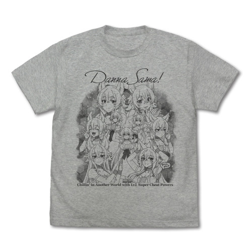 フェンリース 「旦那様！」Tシャツ MIX GRAY