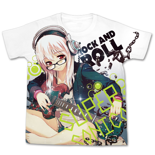 そに子ROCKフルグラフィックＴシャツ [すーぱーそに子] | 二次元