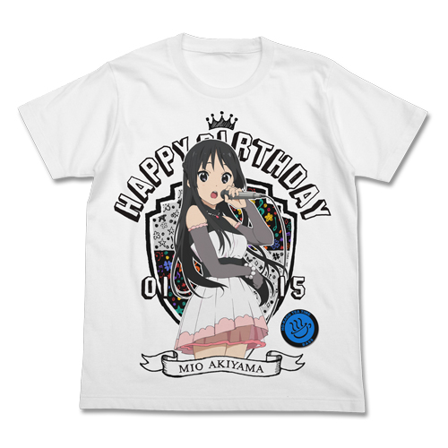 ☆アニまるっ！限定☆2015Birthday 秋山澪フルカラーTシャツ [けいおん