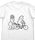 メロンコリニスタ 自転車Tシャツ