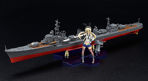 PLAMAX KC-01 駆逐艦×艦娘 島風 1/350＆1/20 PS・ABS組み立て式