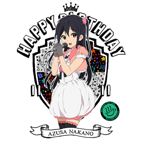 ☆アニまるっ！限定☆2015Birthday 中野梓フルカラーTシャツ [けいおん