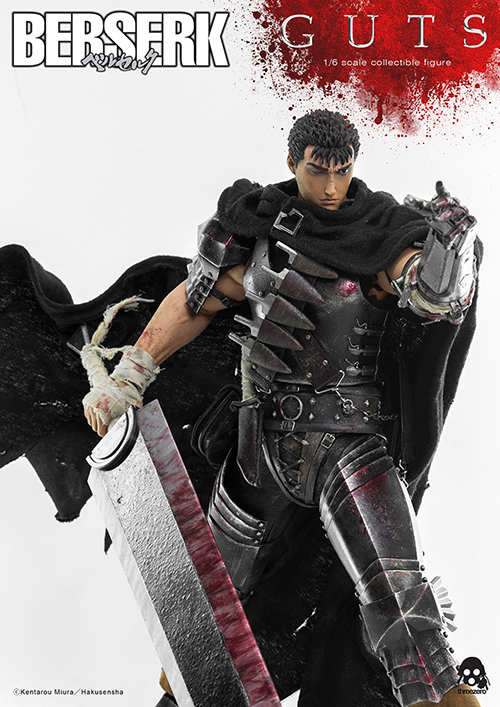 Guts（Black Swordsman）（ガッツ（黒い剣士）） 1/6 ABS＆PVC＆POM製