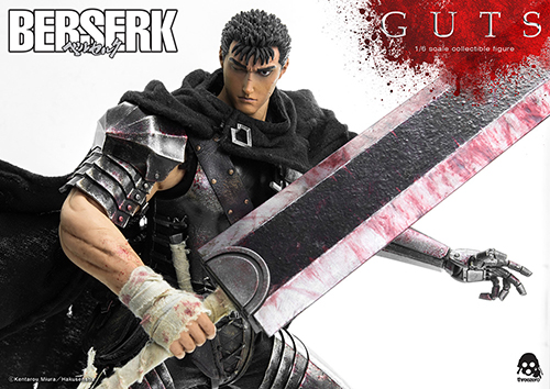 Guts（Black Swordsman）（ガッツ（黒い剣士）） 1/6 ABS＆PVC＆POM製塗装済み可動フィギュア [ベルセルク] |  キャラクターグッズ販売のジーストア｜GEE!STORE