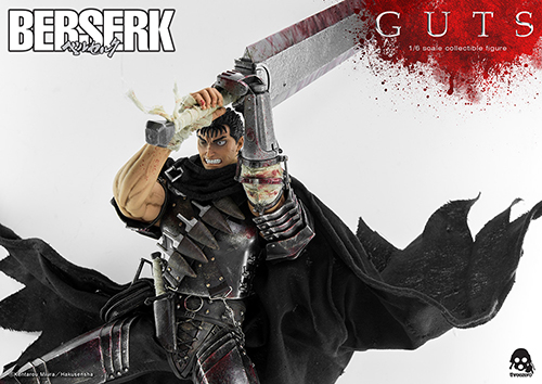 Guts（Black Swordsman）（ガッツ（黒い剣士）） 1/6 ABS＆PVC＆POM製