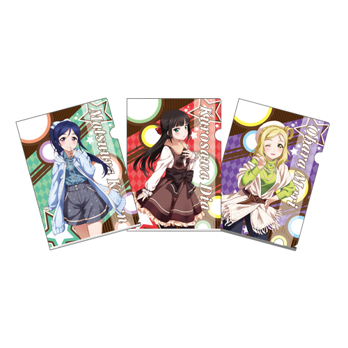 ラブライブ サンシャイン バレンタインクリアファイルセット Ver 3年生 ラブライブ サンシャイン キャラクターグッズ販売のジーストア Gee Store