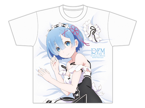 Re:ゼロから始める異世界生活 レムのフルグラフィックTシャツ [Re:ゼロ