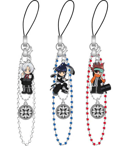 D Gray Man 携帯ストラップ アレン 神田 ラビ 3種セット D Gray Man D Gray Man キャラクターグッズ 販売のジーストア Gee Store