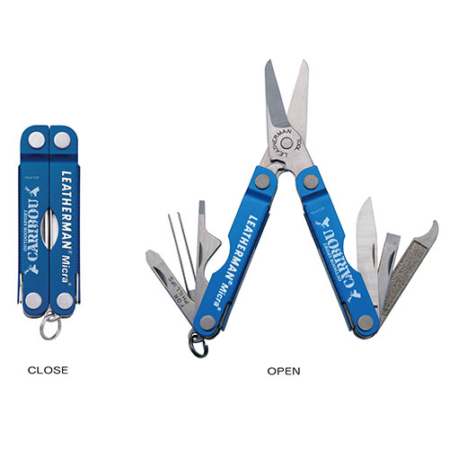 ゆるキャン△ LEATHERMAN TOOL MICRA アウトドアショップ カリブー