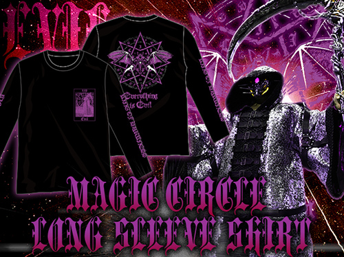 EVIL 魔法陣 ロングスリーブTシャツ [新日本プロレスリング