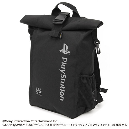 ロールトップバックパック “PlayStation” [プレイステーション 