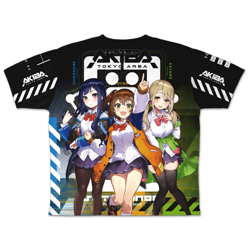 バンドリ！ガルパ フルグラフィックTシャツ ハロハピ 即納在庫有