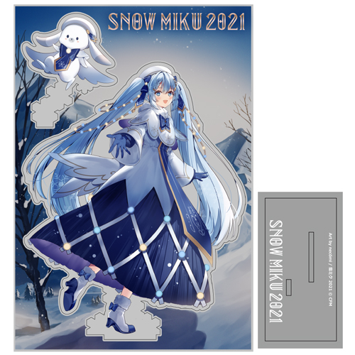 ☆限定☆SNOW MIKU 2021 アクリルスタンド（大）＆シールセット [SNOW ...
