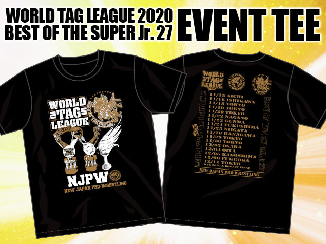 WORLD TAG LEAGUE 2020 ＆ BEST OF THE SUPER Jr.27 大会記念T