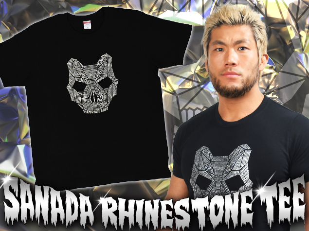 SANADA ラインストーン Tシャツ [新日本プロレスリング