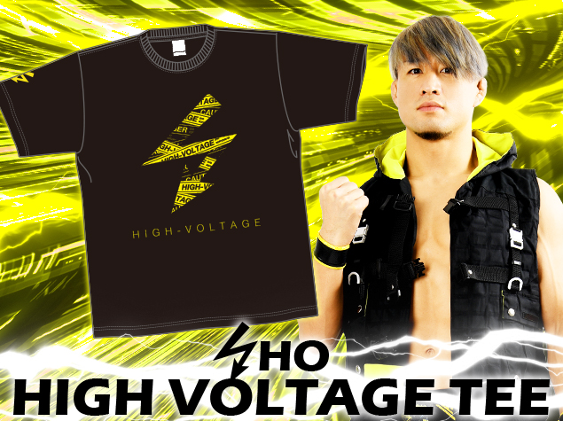 SHO「HIGH VOLTAGE」Tシャツ [新日本プロレスリング