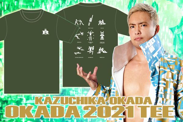 オカダ・カズチカ「OKADA 2021」Tシャツ [新日本プロレスリング