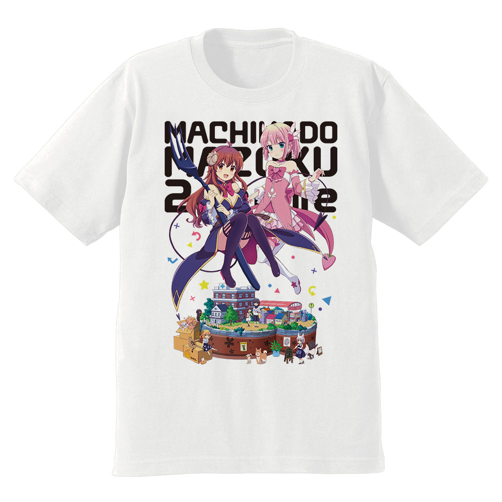 まちカドまぞく 2丁目 Tシャツ［優子＆桃］ [まちカドまぞく 2丁目] | キャラクターグッズ販売のジーストア｜GEE!STORE